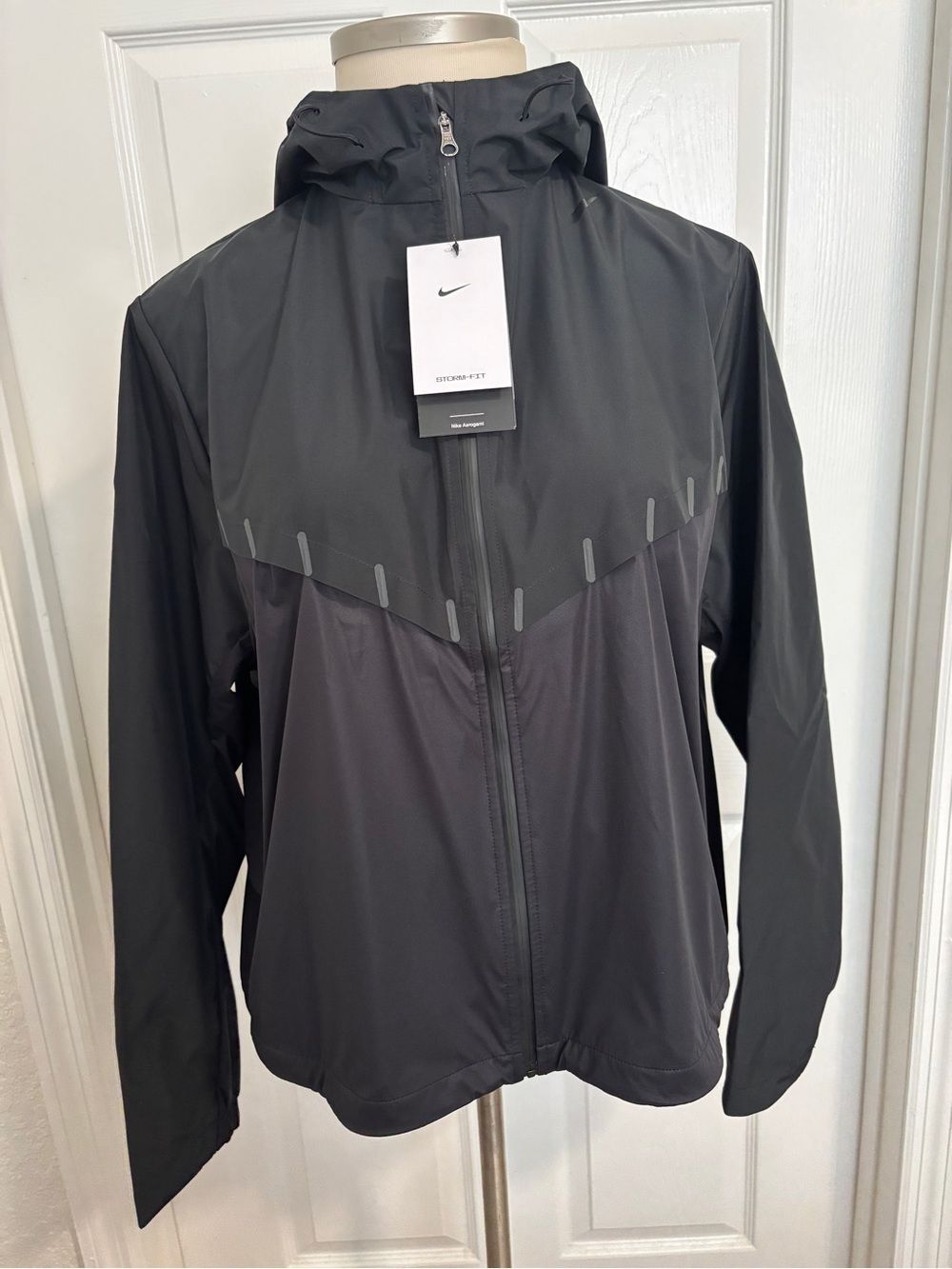 Nike AeroSwift Aerogami Storm-FIT Jacket Women's XL Black NWT FZ3396-010